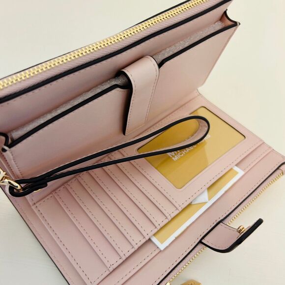 Michael Kors Purse & Wallet Sheila Medium Ombré Signature Satchel Powder Blush - Picture 12 of 12